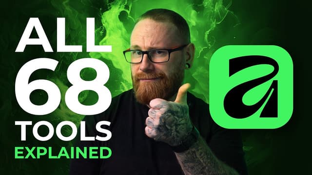 The ULTIMATE Guide to All 68 Tools in Affinity 3 - Featured Image