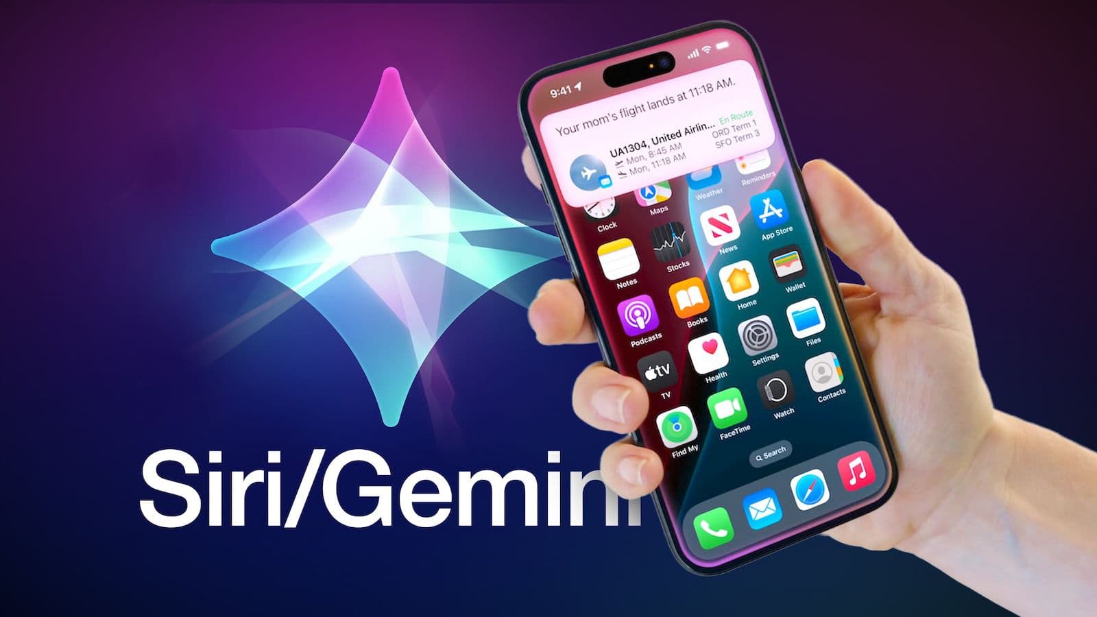Here's When Apple Plans to Unveil a New Siri Powered by Google Gemini - MacRumors - Featured Image
