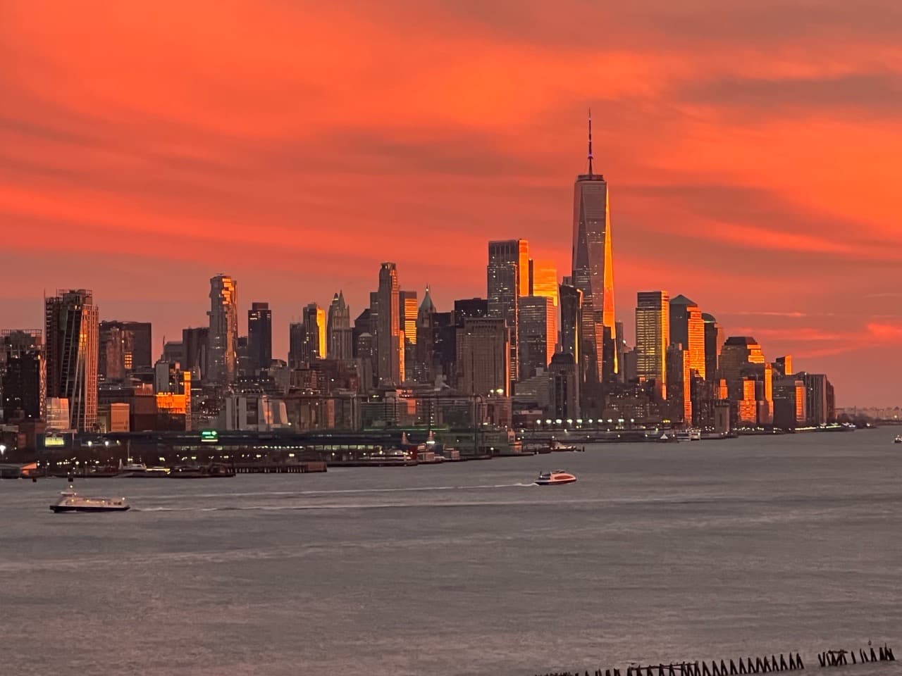 Downtown Manhattan on Jan 22, 2022 at 4:46PM