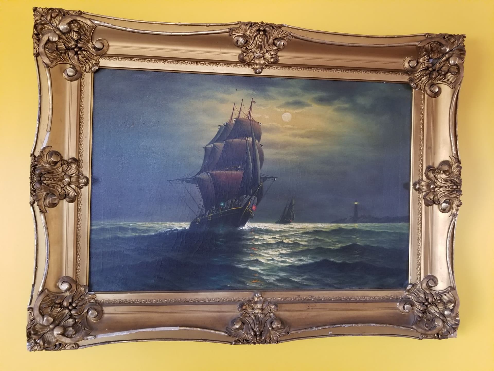 An old painting that I inherited. Would love to know more. - Image