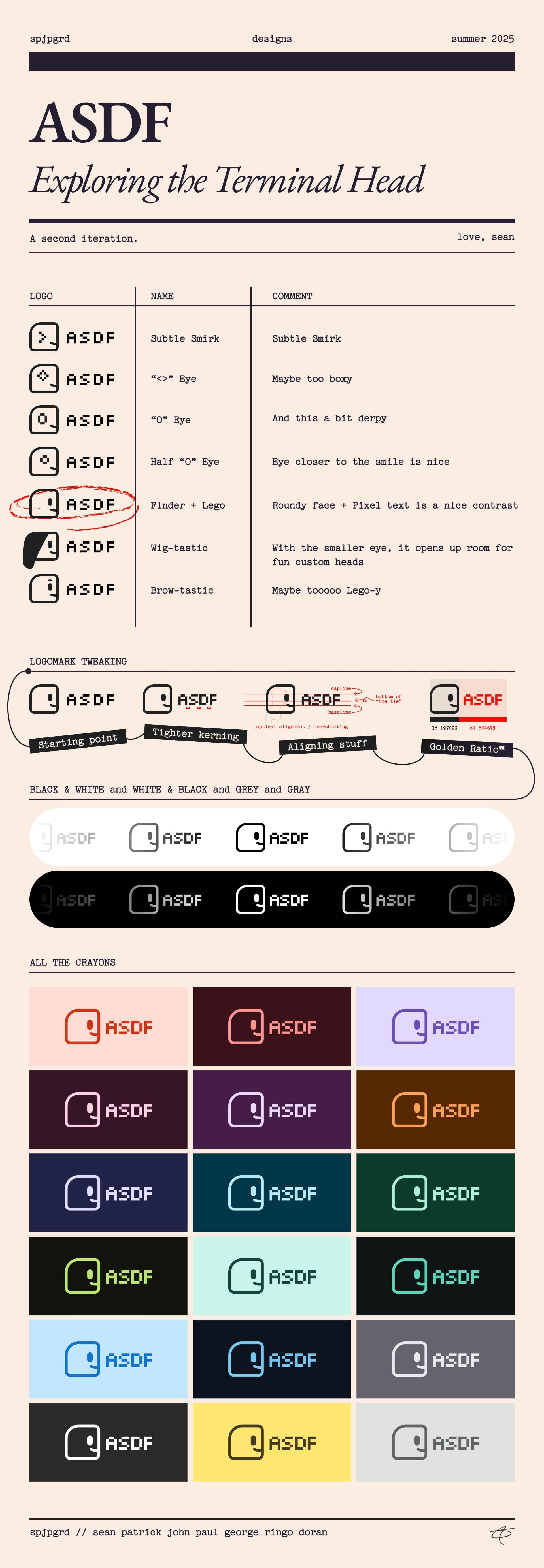 [DESIGN] Creating a logo for asdf, an open source CLI tool. Feedback? - Image
