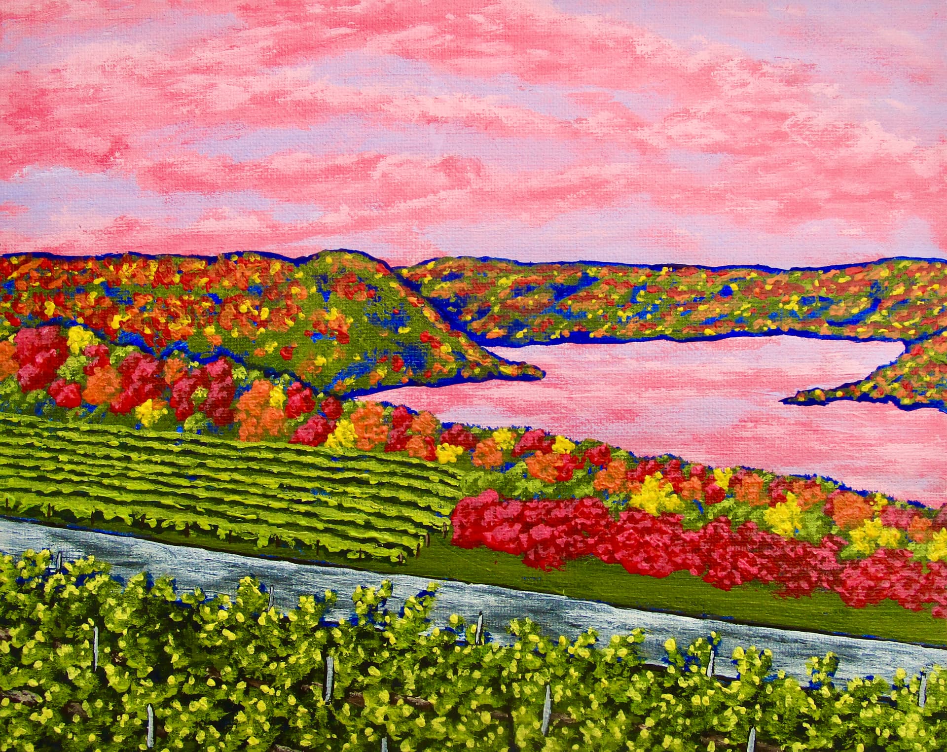 🍁 When Autumn Danced Through the Vineyard 🍁 - Image