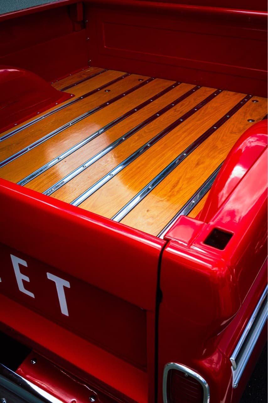 Red Truck Bed - Image