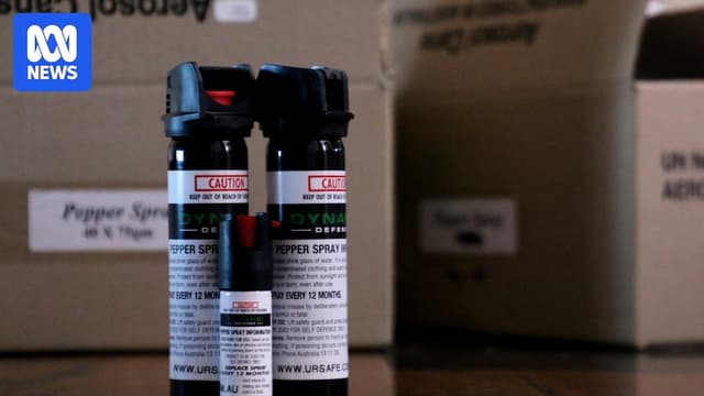 Woman sentenced for illegal use of pepper spray as NT government looks to make laws permanent  - ABC News - Featured Image