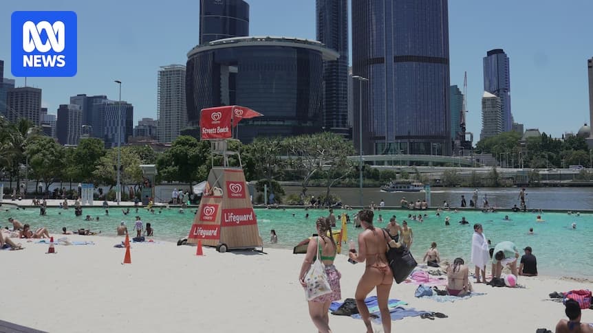 Brisbane temperatures to reach high 30s as Cairns and Townsville face soaking rain - ABC News - Featured Image