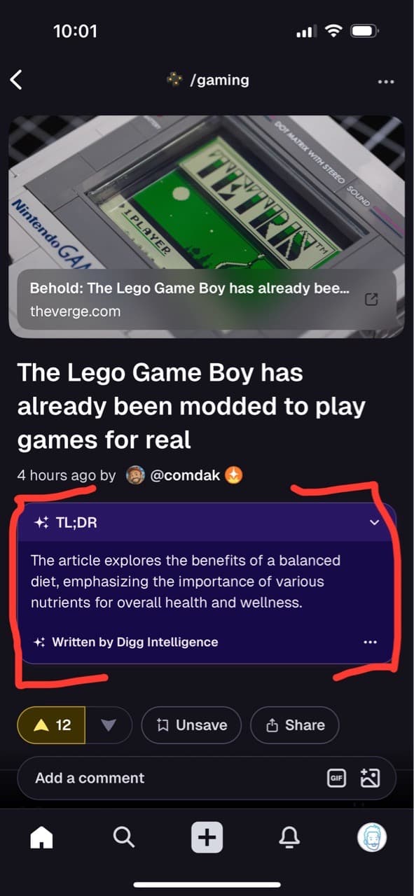 I’ve noticed some wonky TL;DR’s.  What’s going on with it? - Image