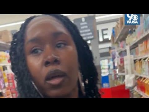 Woman arrested for viral confrontation in Virginia Giant - Featured Image