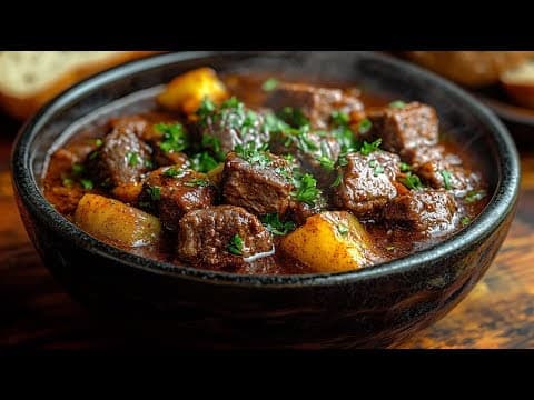 Beef goulash, dark and intense – the perfect comfort food for cold days - Featured Image