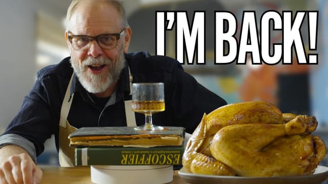 Alton Brown Cooks Food | Episode 1: The Big Bird - Featured Image