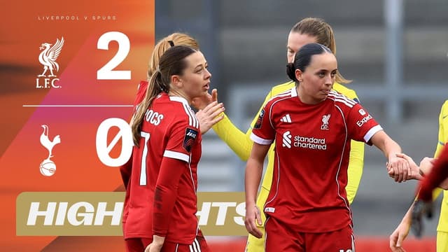 Liverpool Win It At The Death!! | Liverpool v Tottenham Hotspur Highlights | Barclays WSL 25/26 - Featured Image