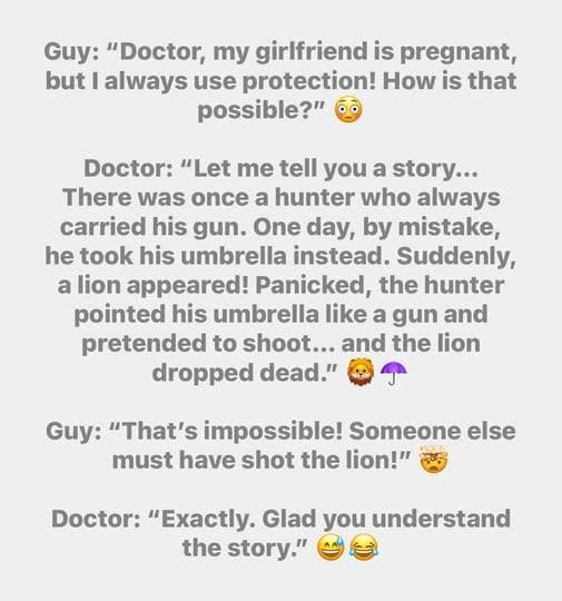 The doctor is onto something here - Image