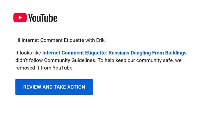 Internet Comment Etiquette: "No More Channel Warning Celebration" - Featured Image