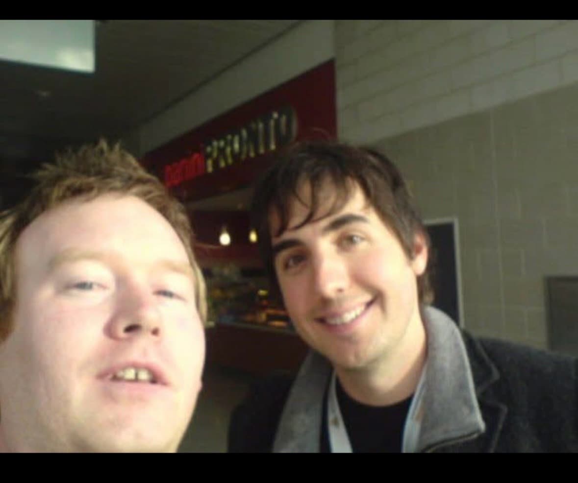 Kevin Rose and me - Future of Web Apps - Image