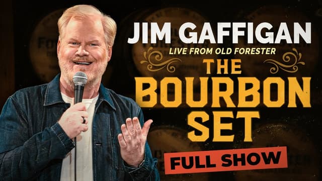 Jim Gaffigan: Live from Old Forester — The Bourbon Set (FULL SHOW 2025) - Featured Image