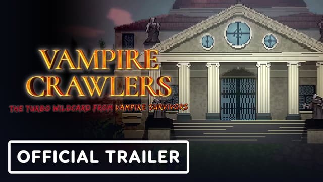 Vampire Crawlers: The Turbo Wildcard from Vampire Survivors - Official Gameplay Trailer - Featured Image