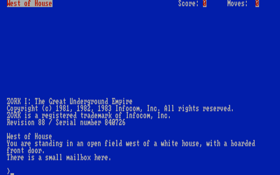 Zork I: The Great Underground Empire - Featured Image