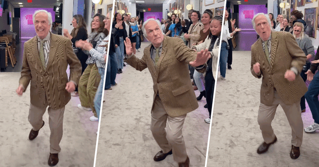 Henry Winkler's Spirit Tunnel Dance Moves Will Make Your Day - Featured Image