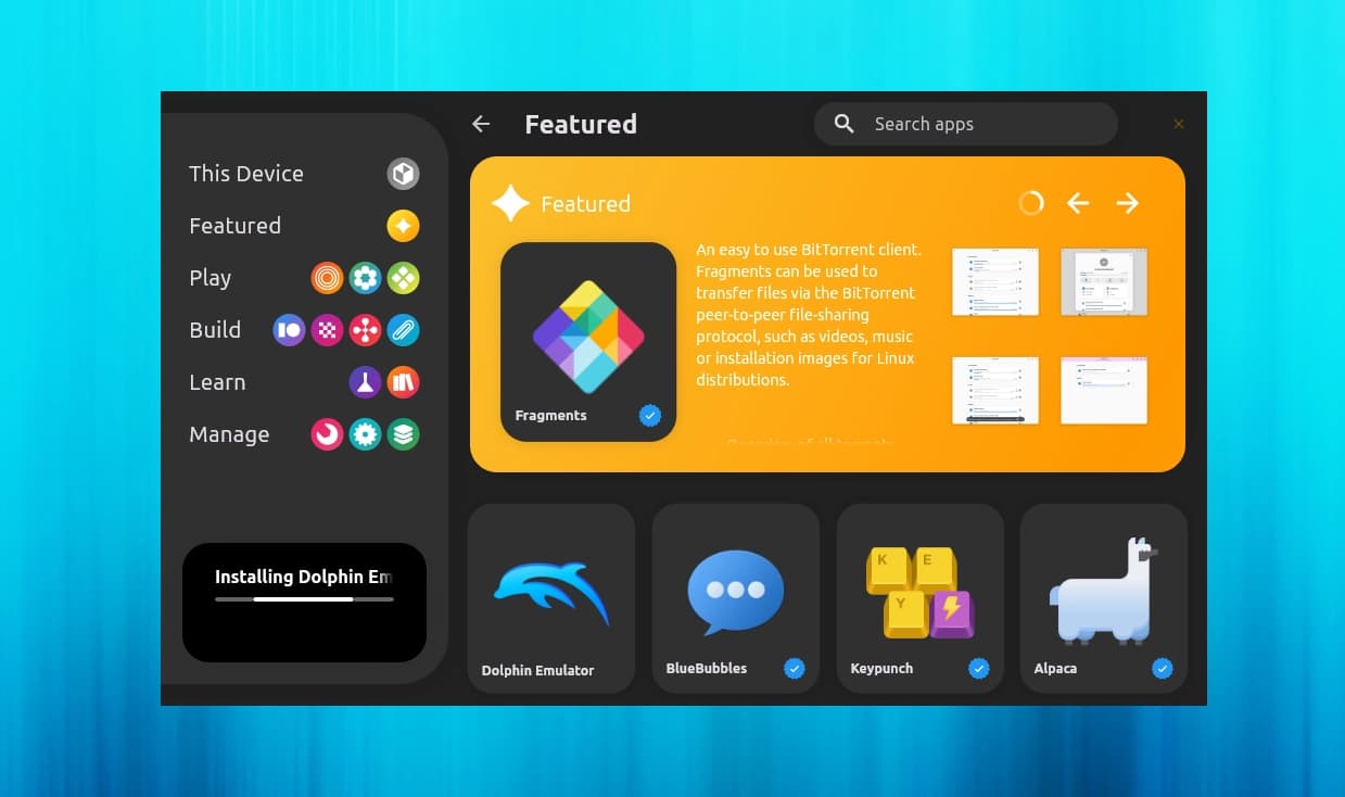 Outlet il client Flutter per gestire applicazioni Flatpak su Linux - Featured Image
