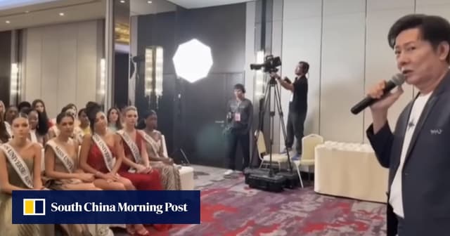 Uproar at Miss Universe event in Thailand over local organiser’s ‘dumb’ insult - Featured Image