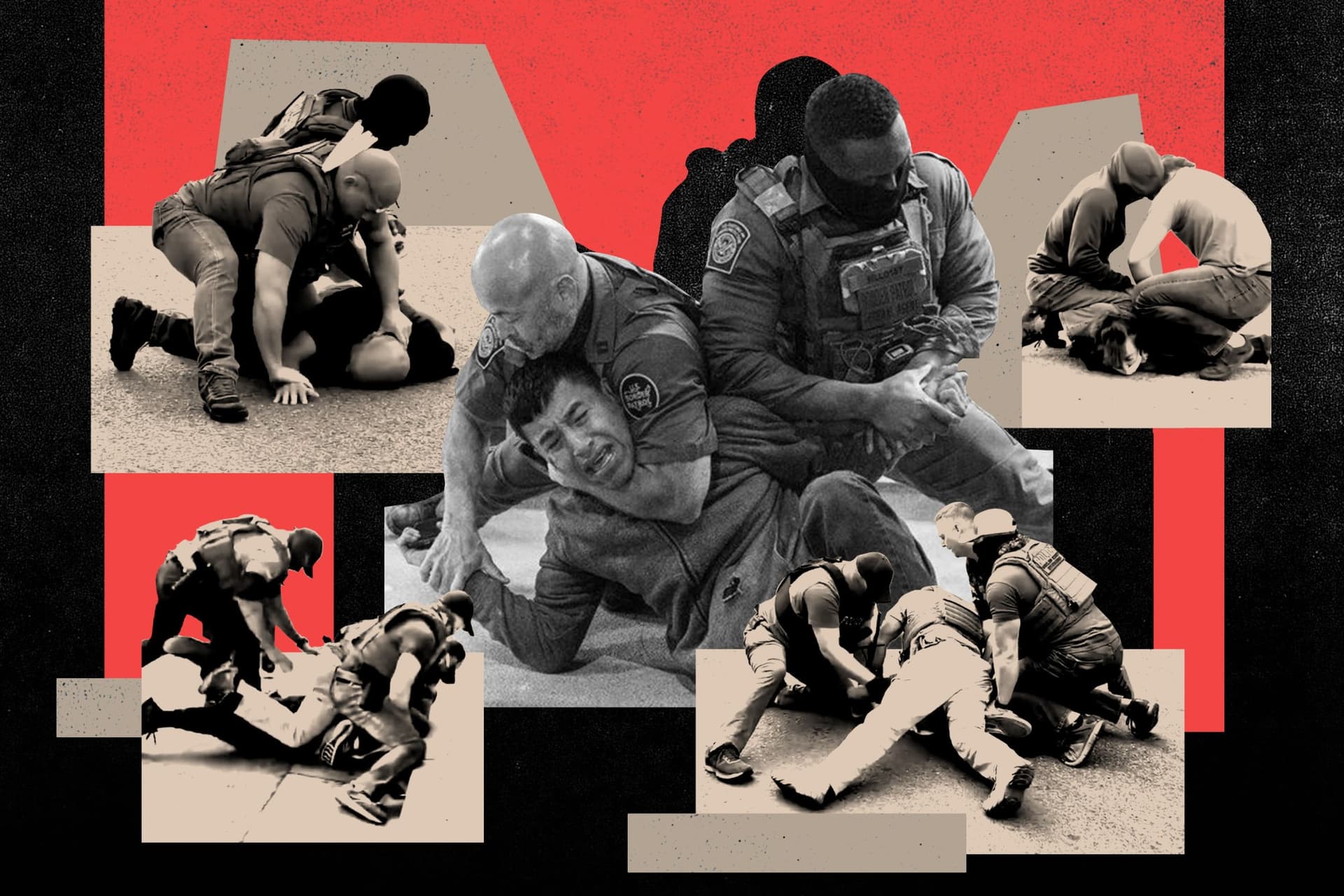 We Found More Than 40 Cases of Immigration Agents Using Banned Chokeholds and Other Moves That Can Cut Off Breathing - Featured Image