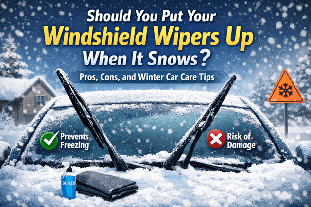 Should You Put Your Windshield Wipers Up When It Snows? Pros, Cons, and Best Winter Car Care Tips - Sassy Feeds - Featured Image