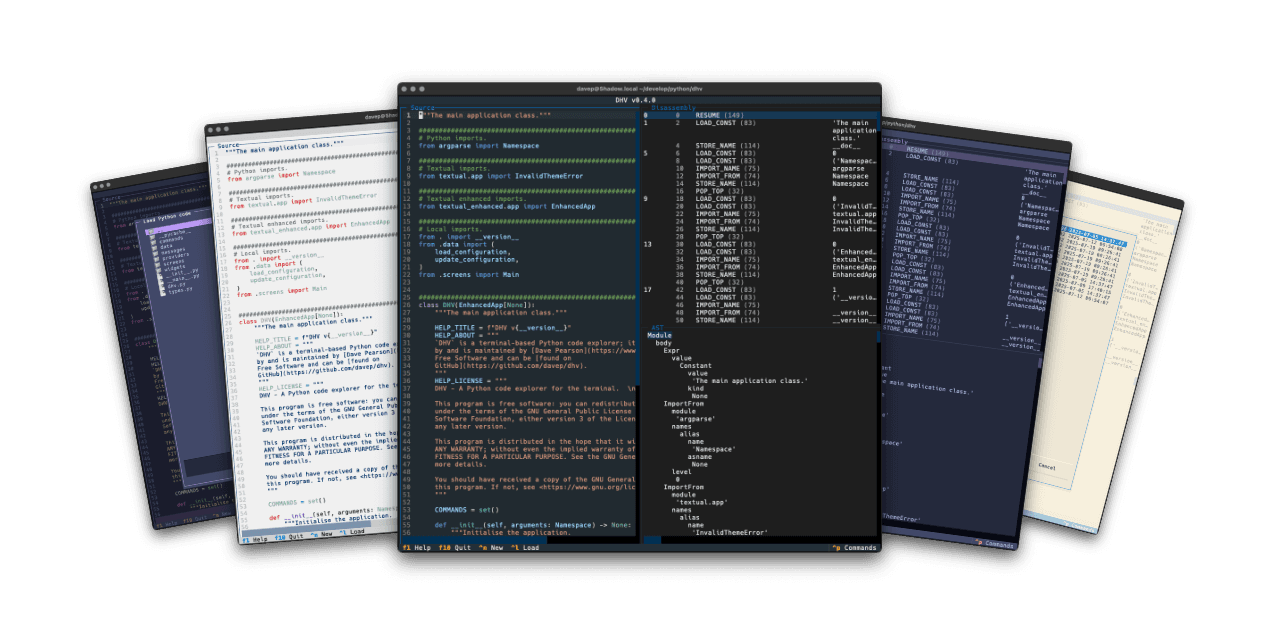 GitHub - davep/dhv: Dive into Python code - Featured Image
