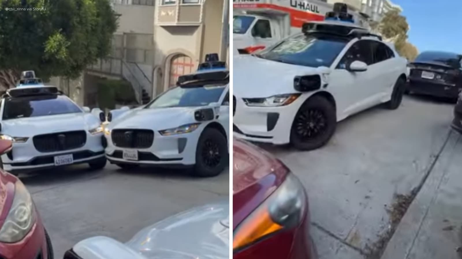 3 Waymo self-driving cars in 'standoff' cause traffic jam in San Francisco - Featured Image