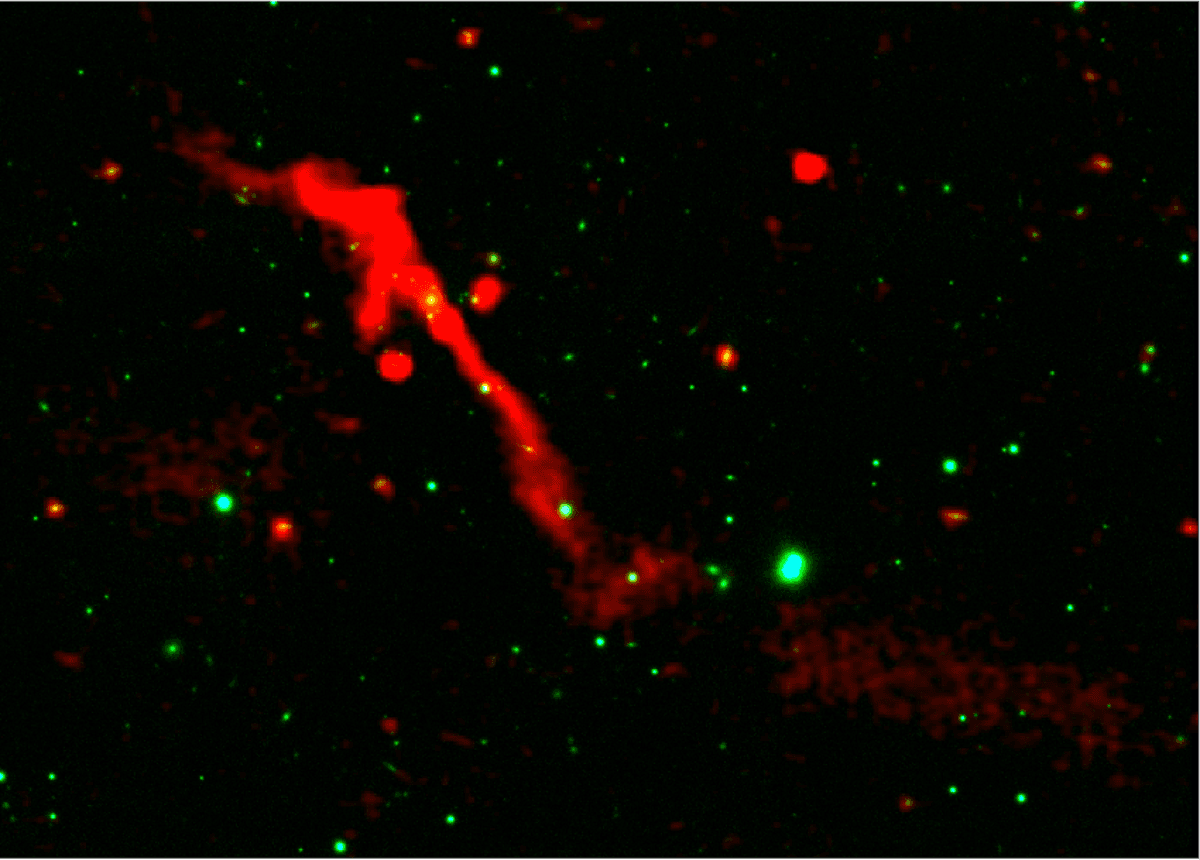 Back from the dead, a black hole is erupting after a 100-million-year hiatus | Scientific American - Featured Image