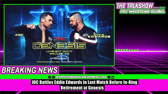 JDC Battles Eddie Edwards in Last Match Before In Ring Retirement at Genesis - Featured Image