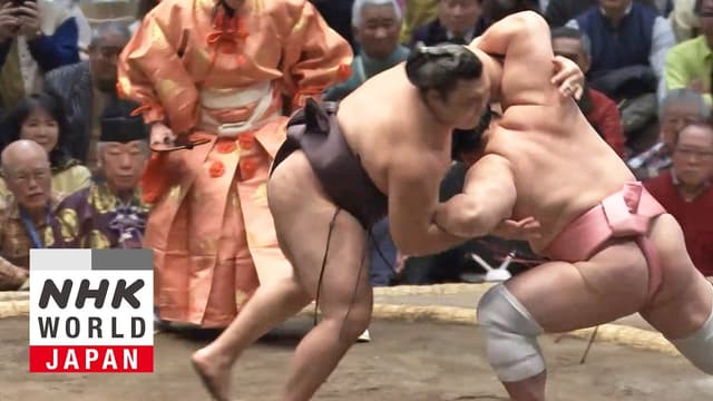 GRAND SUMO: Day 9 of the January 2026 Tournament - GRAND SUMO Highlights - Featured Image