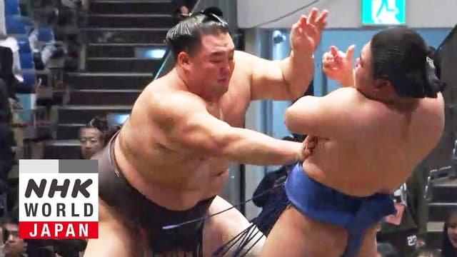 GRAND SUMO: Day 12 of the January 2026 Tournament - GRAND SUMO Highlights - Featured Image