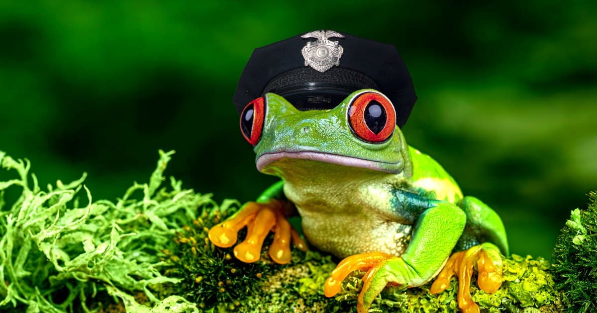 Cops Forced to Explain Why AI Generated Police Report Claimed Officer Transformed Into Frog - Featured Image