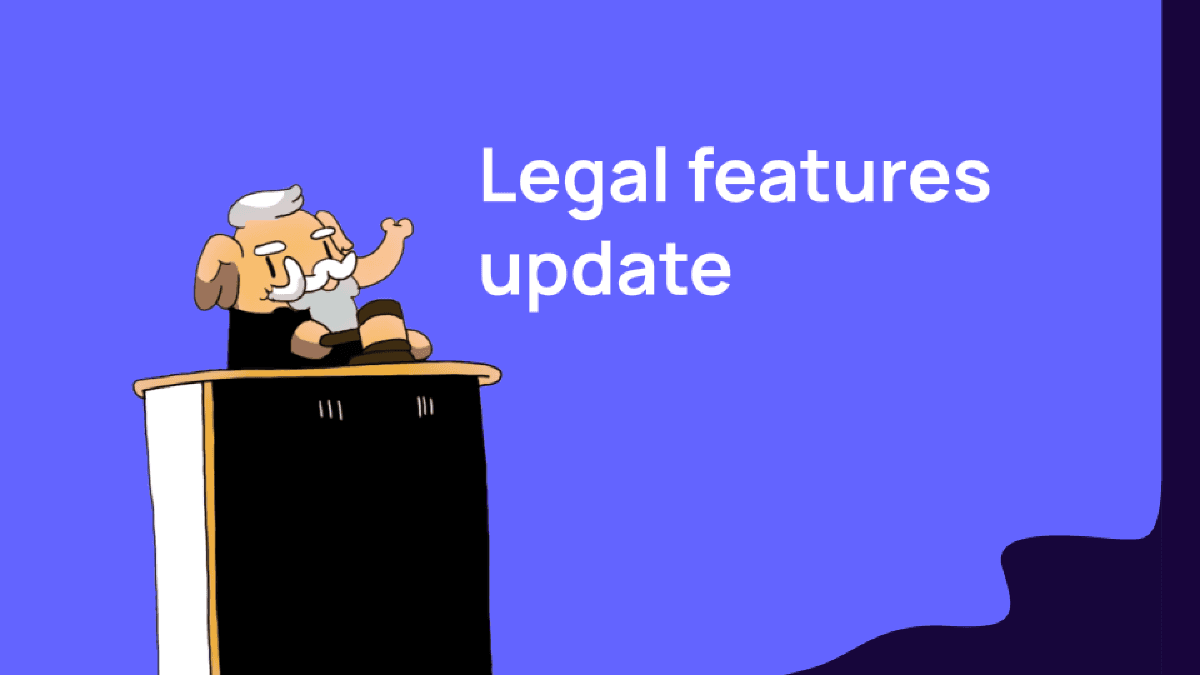 Updating some legal features on Mastodon - Featured Image