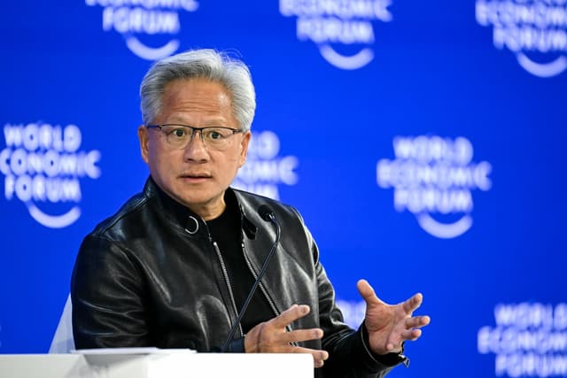 Tech CEOs boast and bicker about AI at Davos | TechCrunch - Featured Image