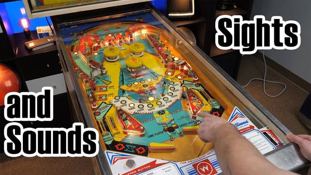 Sights and Sounds: Aztec Pinball Machine Gameplay and Playfield Layout - Featured Image