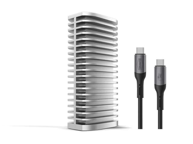 TerraMaster D1 SSD Pro launches with Thunderbolt 5 speed and a fanless aluminum design - Featured Image