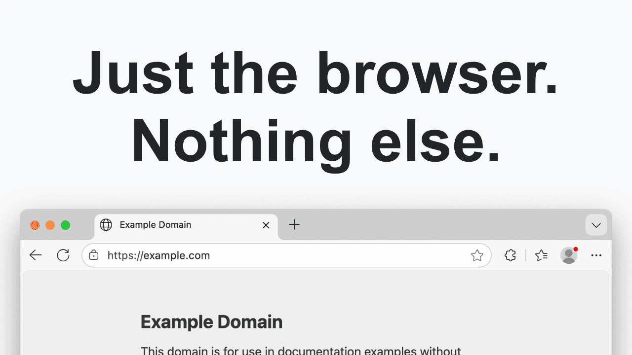 Just the Browser - Featured Image