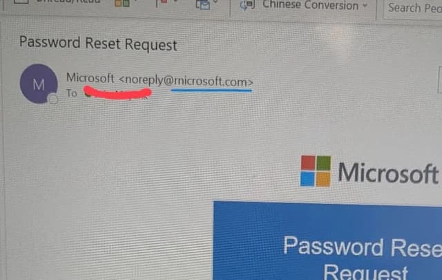 Hackers Replace ‘m’ with ‘rn’ in Microsoft(.)com to Steal Users’ Login Credentials - Featured Image