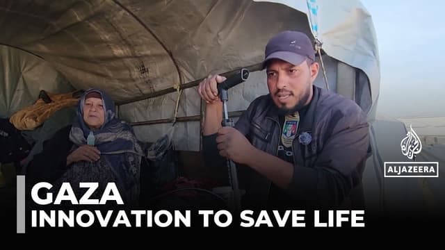 Gaza Under Siege: Son Invents Way to Help Asthmatic Mother - Featured Image