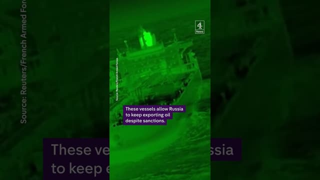 French armed forces seize a suspected Russian ‘shadow fleet’ tanker - Featured Image