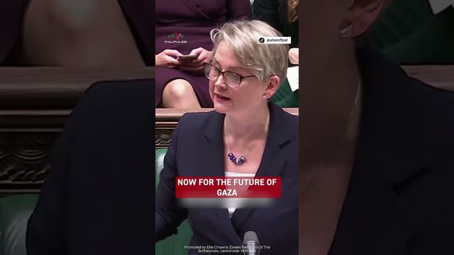 “Gaza Must Be Decided by Palestinians” - Featured Image