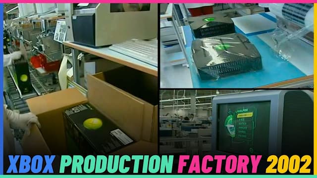 XBOX Production Factory In 2002 - Featured Image