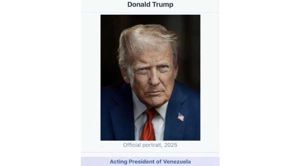 Trump posts picture of himself as ‘Acting President of Venezuela’ | Today News - Featured Image